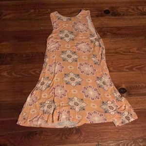 A line swing dress